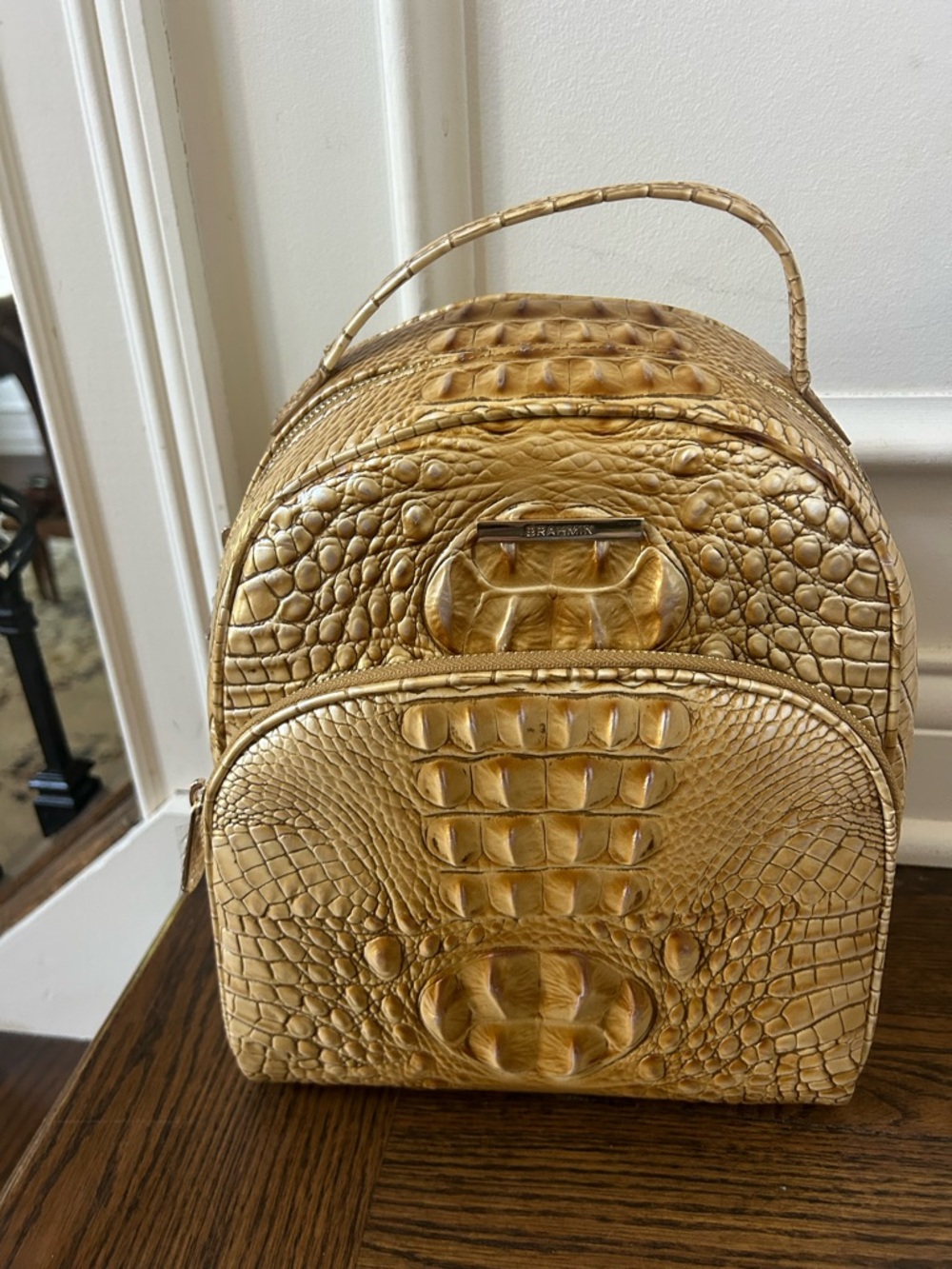 Brahmin Chelcy Backpack ~ Dune Tan Melbourne ~ ▫️🩶▫️ Neutral NWT